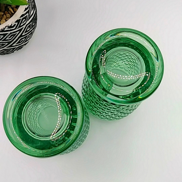 2 Villeroy & Boch Crystal Highball Glasses. Pattern is Boston Green - Picture 2 of 8